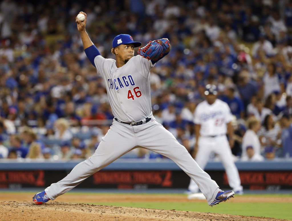 NLCS Cubs Dodgers Baseball